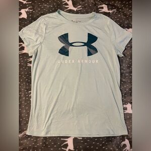 🎊 5/$25 🎊 Mint green color under armour shirt